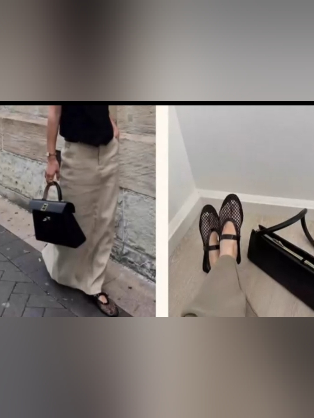 a new day Black Mesh Mary Jane Flats with Buckle - Picture 14 of 16